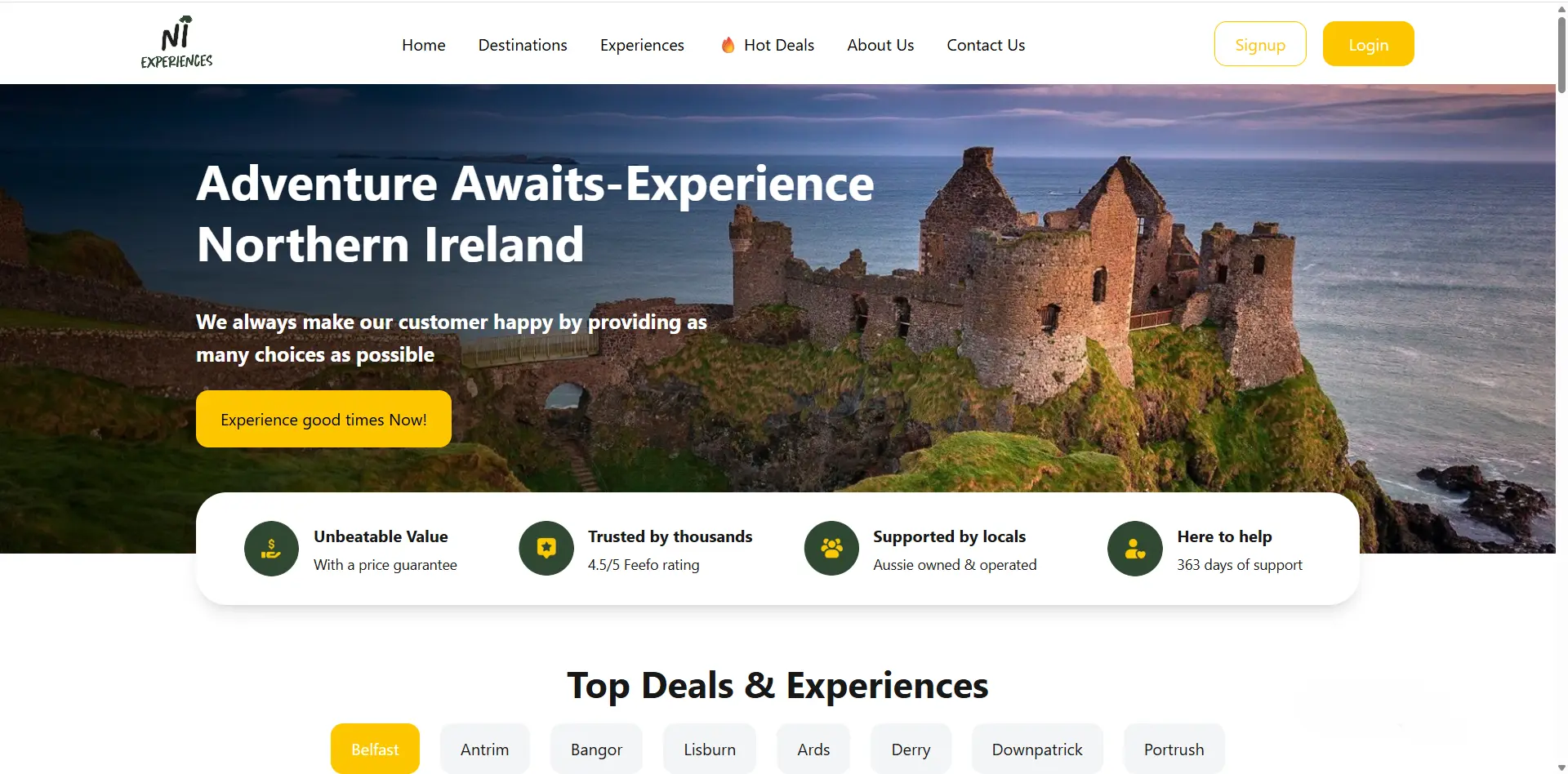 NI Experiences